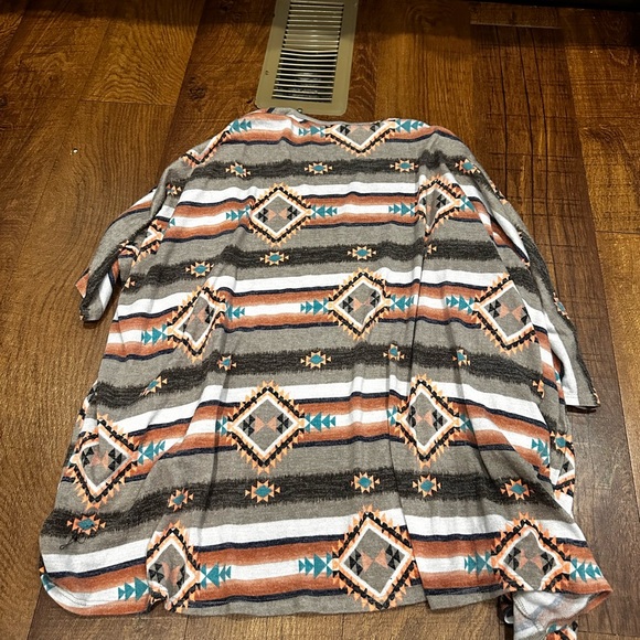 First Love Aztec Print Cardigan - Picture 3 of 3